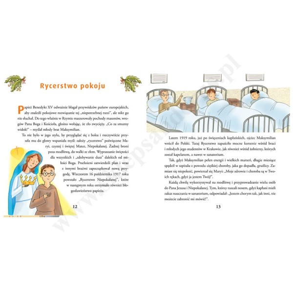 ŚWIĘTY MAKSYMILIAN KOLBE. NASI PATRONI