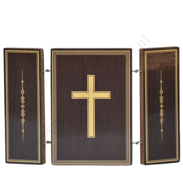 ŚWIĘTY JÓZEF - tryptyk - 12.5 x 8.4 cm - 89668