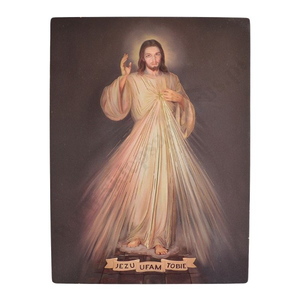 JEZU UFAM TOBIE - ikona 29 x 39 cm - 87963