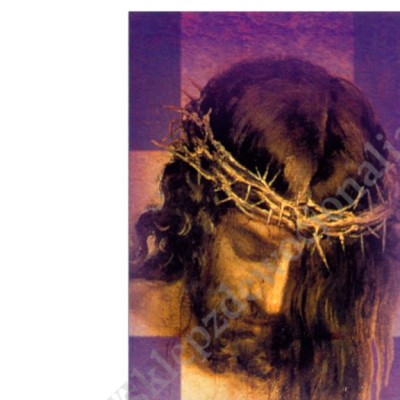 KYRIE ELEISON - obrazek 7 x 13 cm - paczka 100 szt - 88838