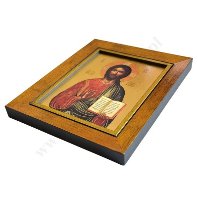 PAN JEZUS PANTOKRATOR - obraz 17.7 x 21.8 cm - 70538