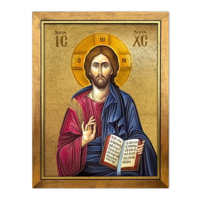 PAN JEZUS PANTOKRATOR - obraz 23 x 29 cm - 70531