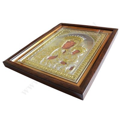 MATKA BOŻA CZĘSTOCHOWSKA - ikona w ramce za szkłem 44 x 53.5 cm - 74743