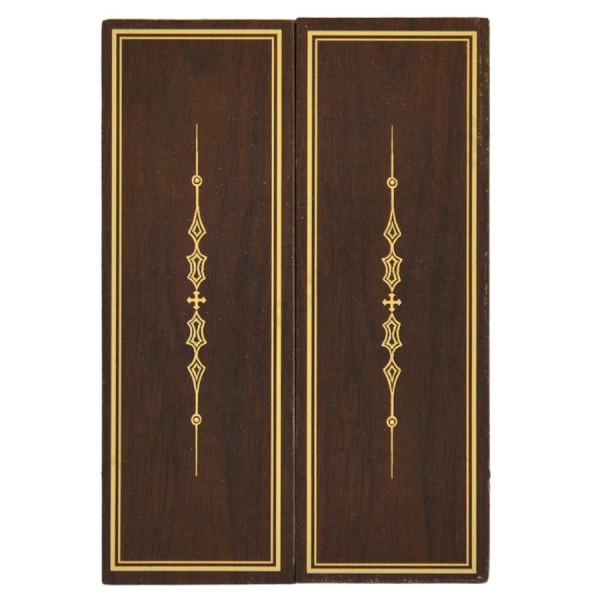 MATKA BOŻA POMPEJAŃSKA - tryptyk - 12.5 x 8.4 cm - 10705