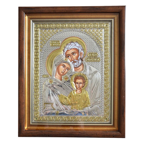 ŚWIĘTA RODZINA - ikona w ramie za szkłem 43.5 x 53.5 cm - 74747
