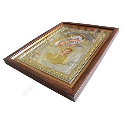 ŚWIĘTA RODZINA - ikona w ramie za szkłem 43.5 x 53.5 cm - 74747
