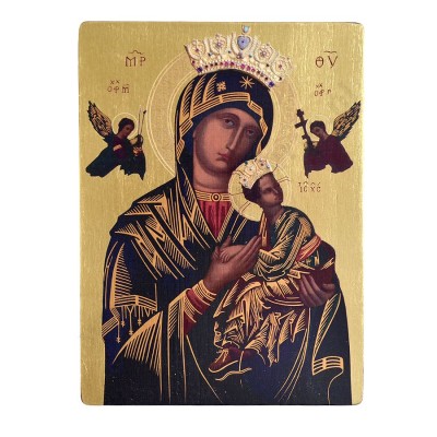 MATKA BOŻA NIEUSTAJĄCEJ POMOCY - ikona 17 x 23 cm - 87557