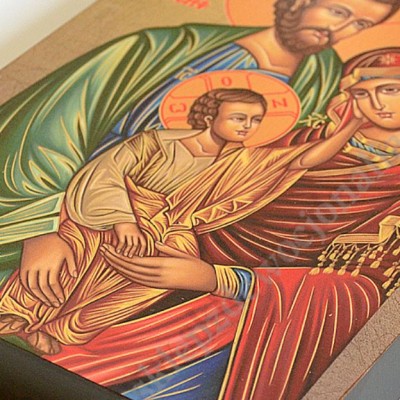 ŚWIĘTA RODZINA - IKONA - 17 cm x 23 cm - 89148