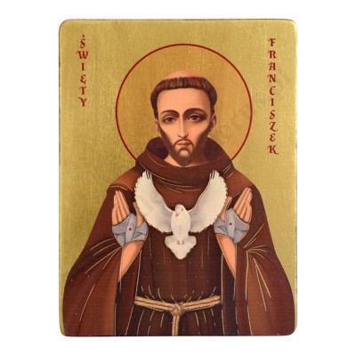 ŚWIĘTY FRANCISZEK - ikona 12 x 16 cm - 5818