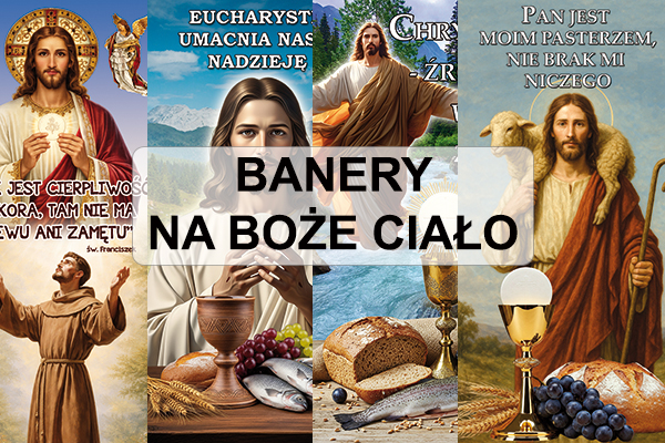 Banery na Boże Ciało